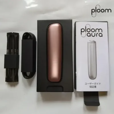 Ploom-Aura-加熱菸主機-1.webp Ploom Aura Rose Gold starter kit玫瑰金智慧恆溫加熱菸主機|SMART HEATFLOW 四段吸感 台灣現貨