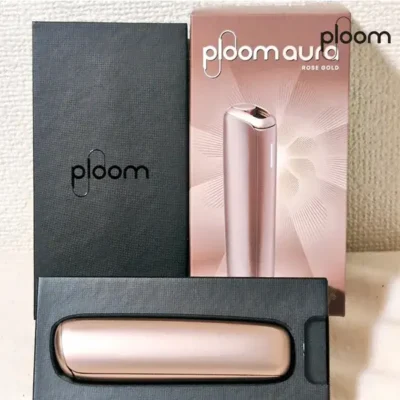 Ploom-Aura-玫瑰色-1.webp Ploom Aura Rose Gold starter kit玫瑰金智慧恆溫加熱菸主機|SMART HEATFLOW 四段吸感 台灣現貨