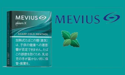 uex034vx1vr.webp 【MEVIUS Sharp Cold Mentho濃薄荷】日本七星加熱煙 ploom x mevius煙彈 整條煙(10包)