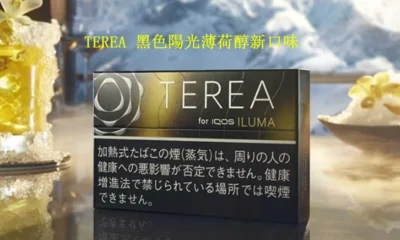 【黑冰柑橘新口味】IQOS JAPAN黑色陽光薄荷醇TEREA煙彈 IQOS ILUMA專用 整條煙(10包)