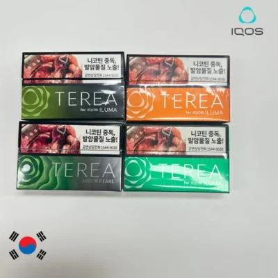 韓版TEREA青蘋果爆珠-1-1.webp 【15種口味正品現貨】韓國TEREA煙彈口味 | IQOS ILUMA 專用 整條煙 (10包)